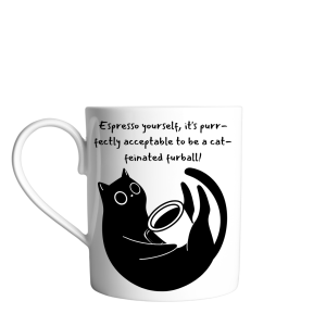 ماگ گربه کافئینی Caffeinated Cat